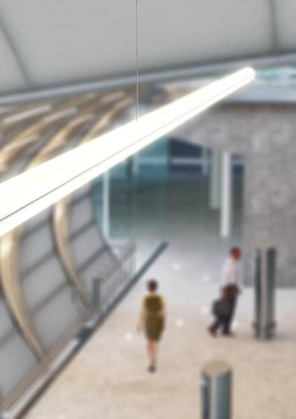 LED Deckenleuchte für Einkaufszentren
